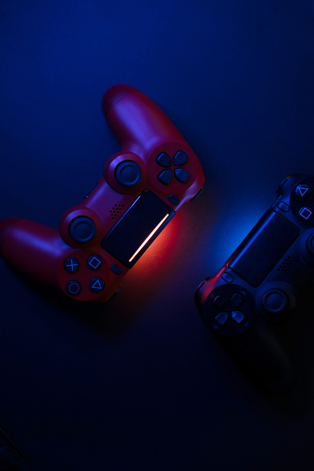 Game Console Device in the Dark 